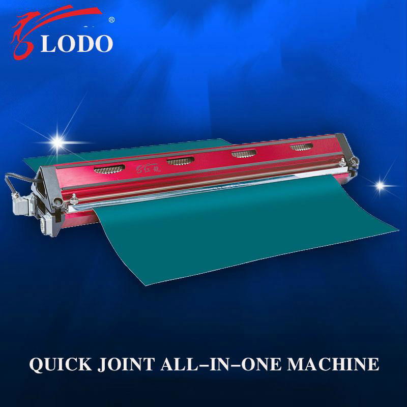 LODO All-in-one Air Cooling Press Machine For Conveyor Belt