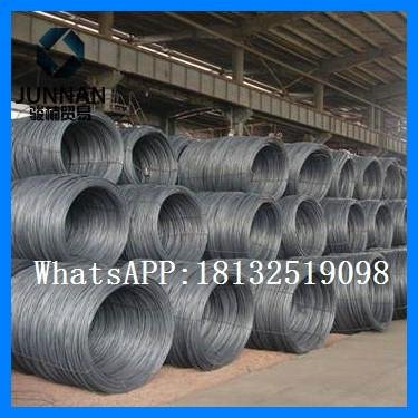 8mm hot rolled  wire rod for nail making 2