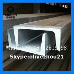 SS400B hot rolled steel u channel