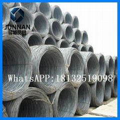 competitive price hot rolled Q195 steel wire rod