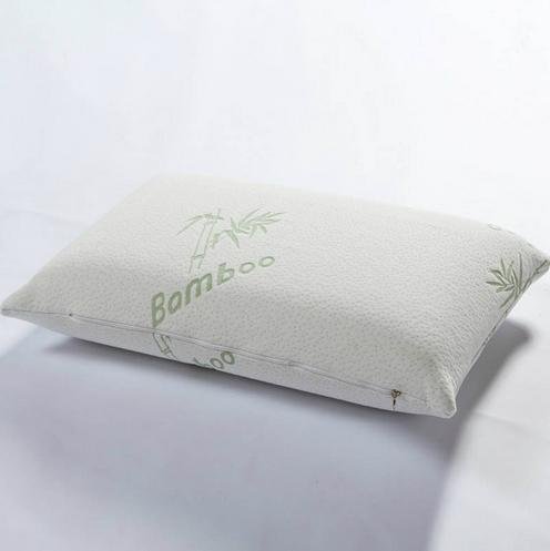 Bamboo Memory Foam Pillow with Cooling Gel Pad 4