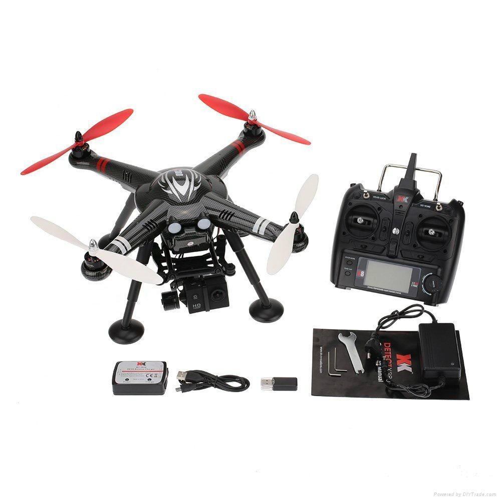 Original XK Detect X380-C 2.4GHz RC Quadcopter RTF Drone with 1080P HD Camera an 5