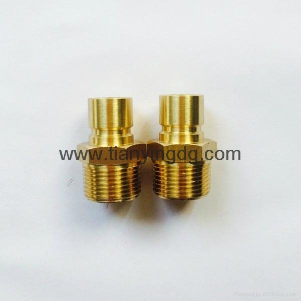 DME mold cooling brass coupler 3