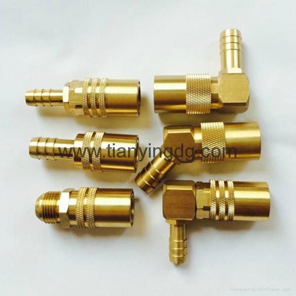 DME mold cooling brass coupler 5