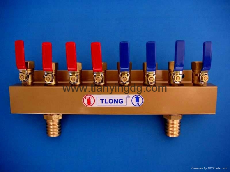 8in/oulet brass water manifold for mold cooling - TL1-88 (China ...