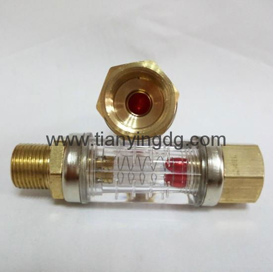 water maniflod flow meter 3/8" male &female fititngs 2