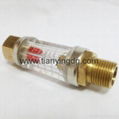 water maniflod flow meter 3/8" male &female fititngs 3