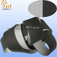 PVC conveyor belt surface with felt