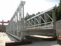 Triple trusses high quality steel galvanized bailey bridges