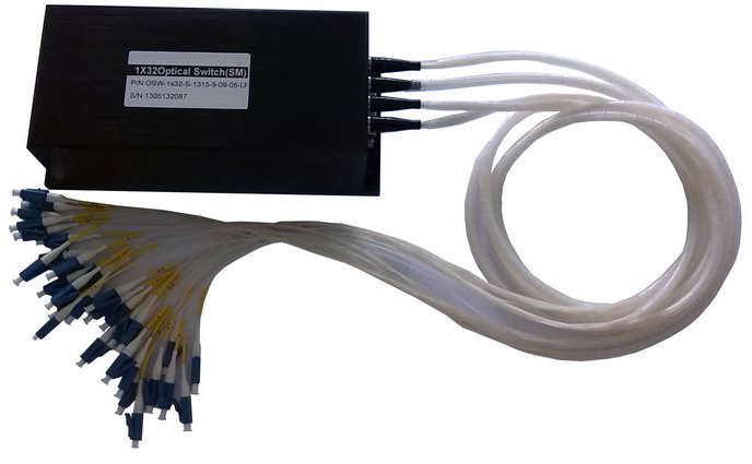 南宁供应光纤光电传输设备1分32芯机械式光开关 2