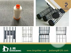 Industrial filter cartridge filter cage filter frame