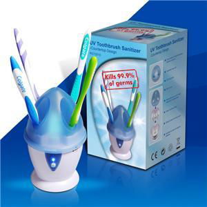Counter Top UV Toothbrush Sanitizer
