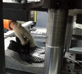 rubber shoe sole making machine