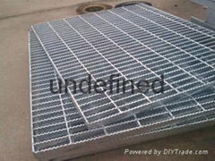  A large supply of hot dip galvanized steel grid plate, steel grid plate