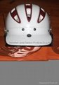 Stanford Lacrosse Helmet Cascade Game Used with Chin Strap  1