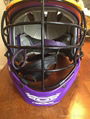 Williams College Ephs Game Used Cascade Lacrosse Helmet 4