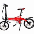 16 Inches 240W 36V 10AH Smart Household Light Electric Folding Bikes