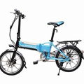 18 Inches 240W 36V 10AH Fashion Popular Touring Electric Folding Bikes 1