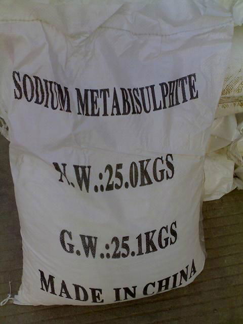 Sodium metabisulfite 4