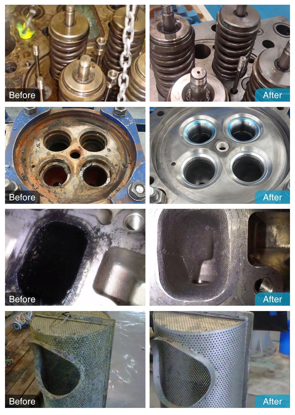  Fuel oil filters ultrasonic cleaning system to remove dust and carbon  5