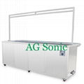 Stainless steel ultrasonic Blind cleaner with drying rack 2