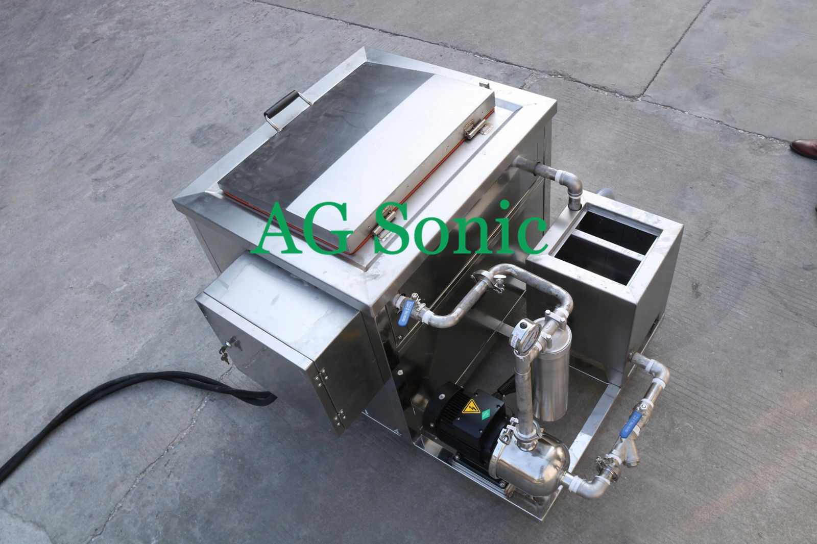 Radiator and Aluminum Oil Cooler Industrial Ultrasonic tank with filter 2