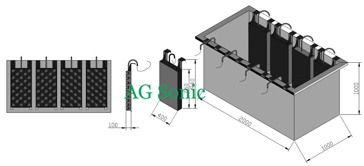 Immersible ultrasonic plates 5