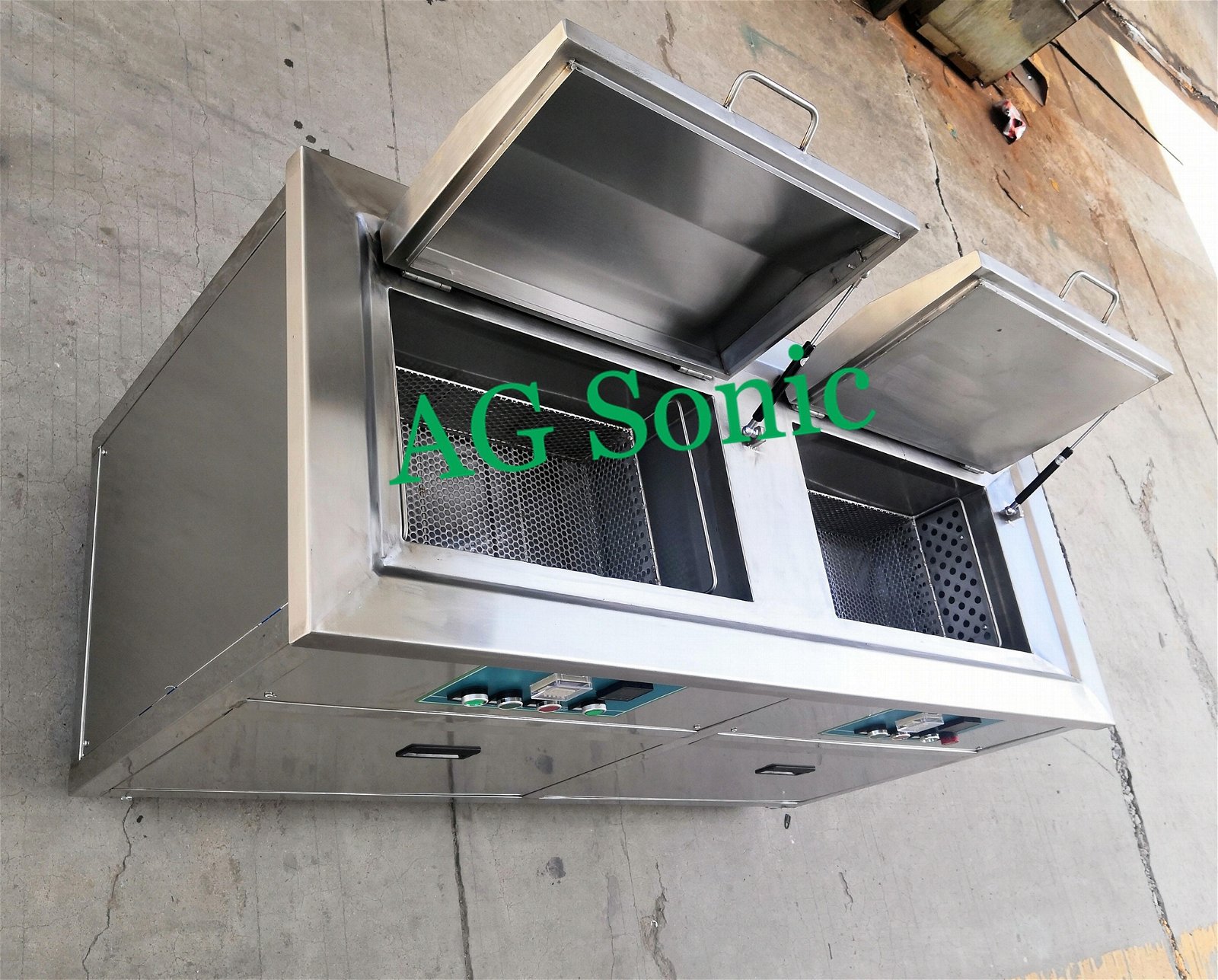 Mold and die casting parts ultrasoinc cleaner with dryer 2