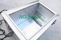 Saw blade ultrasonic cleaning system