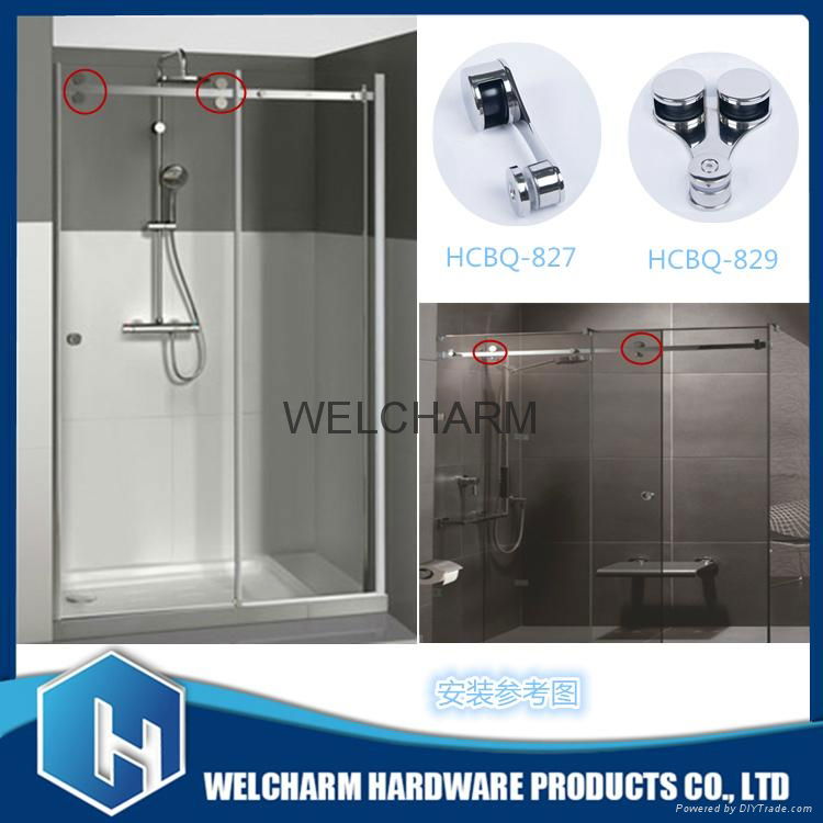 Stainless steel sliding door hanging wheel 4