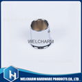 批發優質喇叭型法蘭管連接件 淋浴房配件玻璃拉杆撐杆頭HCHP-021 1