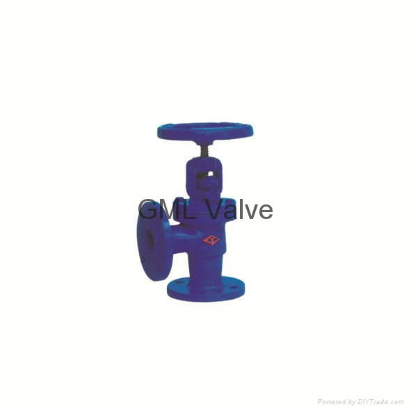 DIN Angle Type Globe Valve