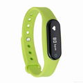 Heart-rate Monitor Bluetooth Smart Bracelet Wristband for Android Smart Phones 2