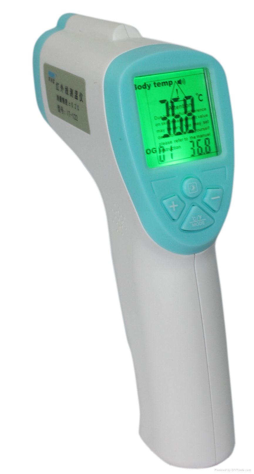 Infrared thermometer for human body IT122 BRAV (China Manufacturer