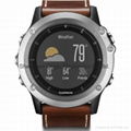 GARMIN Fenix 3 Sapphire Silver Watch GPS Sport Running  1