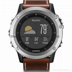 GARMIN Fenix 3 Sapphire Silver Watch GPS Sport Running 