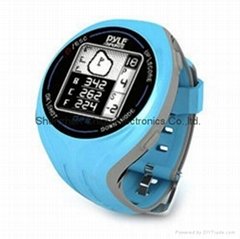 Personal GPS Golf Watch with Automatic Course Recognition