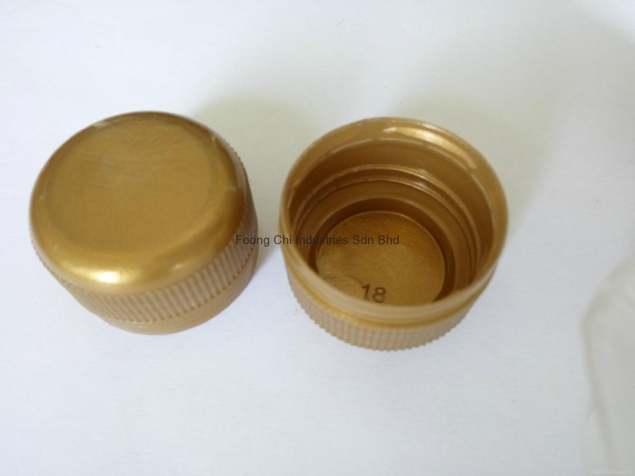 Plastic bottle cap/closure 28mm PCO 1810 and 30mm PCO 3025 (Malaysia