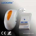 Luckarm remote control wireless doorbell for apartments