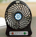 3 speed control portable electric led mini USB desk fan for student 2