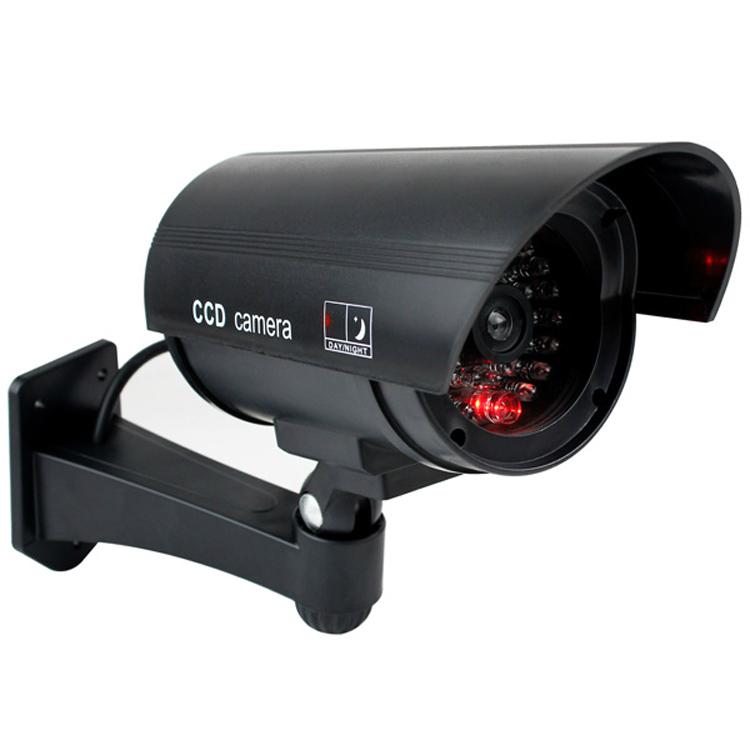 Security CCTV Outdoor CCD Red LED Light Bullet proof Dummy Camera 5