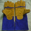 AB GRADE cow split leather safety welding gloves for welders 2