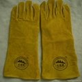 Reinforcement leather industrial welding gloves for welders 2