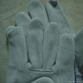 safety leather mechanic working gloves / cut resistant gloves 4