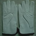 AB grade sheep full-grain leather driving gloves drivers gloves with full linnin