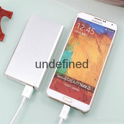 Ultra-Thin 4000mAh External Battery Universal Charger Power Bank For Smart Phone 4