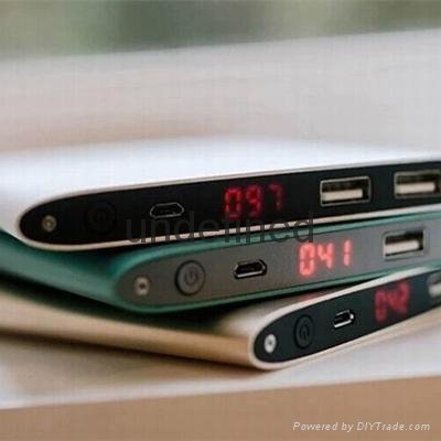 Super quality promotion sale ultra thin power banks 20000mah slim power bank wit