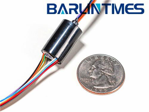 capsule slip ring with 8.3mm(OD) 4circuits 1A for UAV from Barlin Times 2