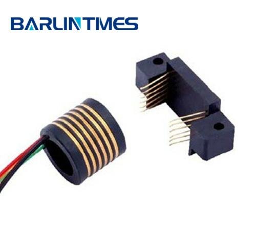 separate slip ring of 3 circuits 300 RPM for robot from Barlin Times 3