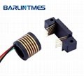 separate slip ring of 3 circuits 300 RPM for robot from Barlin Times 3